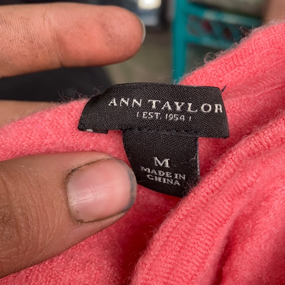 Ann taylor sweater (now kids sized) - Picture 2 of 2